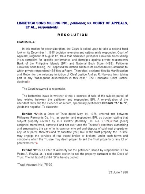 LIMKETKAI SONS MILLING INC., PETITIONER, VS. COURT .